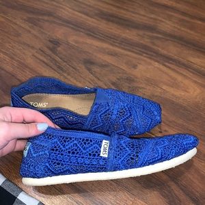 Royal Blue Toms